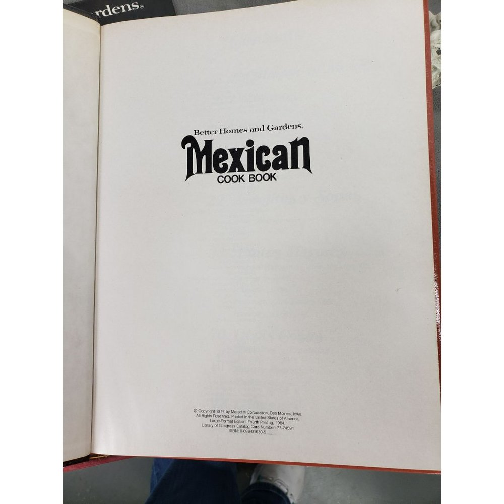 Vintage 1977 Better Homes and Garden Mexican Vintage Cook Book‎ - Picture 5 of 9